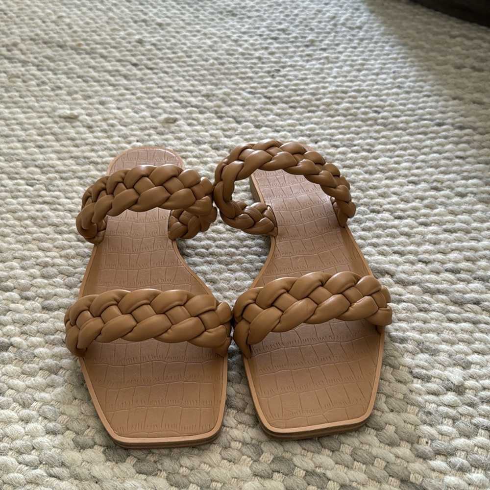 Braided sandals